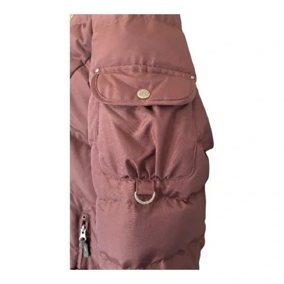 NWT Eddie Bauer Quilted Puffer Coat in Mauve - Size PXL- Needs to be patched - Picture 3 of 8